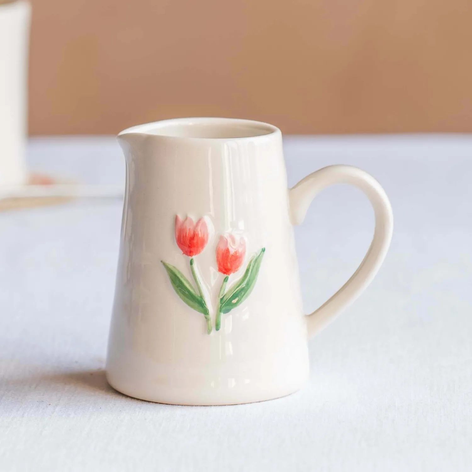 Graham & Green Tulips Motif Mini Jug