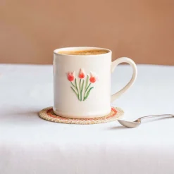 Graham & Green Tulips Motif Mug