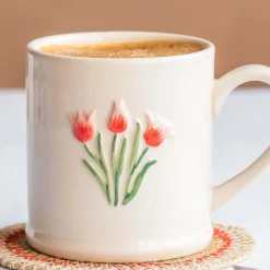 Graham & Green Tulips Motif Mug