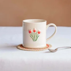 Graham & Green Tulips Motif Mug