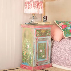 Graham & Green Tunxi Painted Bedside Table