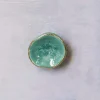 Graham & Green Turquoise and Gold Mushroom Knob