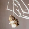 Graham & Green Twig Hedgehog Decoration