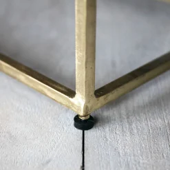 Graham & Green Umberto Brass Bedside Table