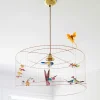 Graham & Green Voliéres Medium Bird Cage Pendant