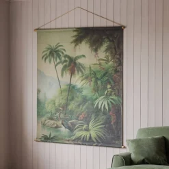 Graham & Green Wall Hanging Rainforest Canvas Print