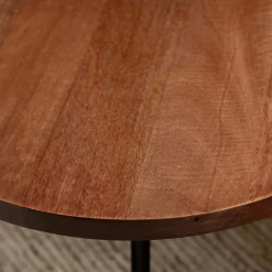 Graham & Green Waverly Wood and Marble Side Table