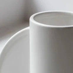 Graham & Green White Ceramic Watering Can Vase