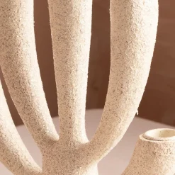 Graham & Green White Coral Candelabra