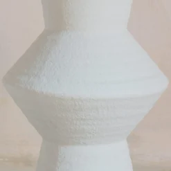 Graham & Green White Cyrus Vase