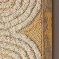 Graham & Green White Jute Wall Art