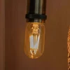 Graham & Green Wide Tube Amber LED E27 Bulb