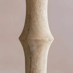 Graham & Green Wooden Bamboo Table Lamp Medium