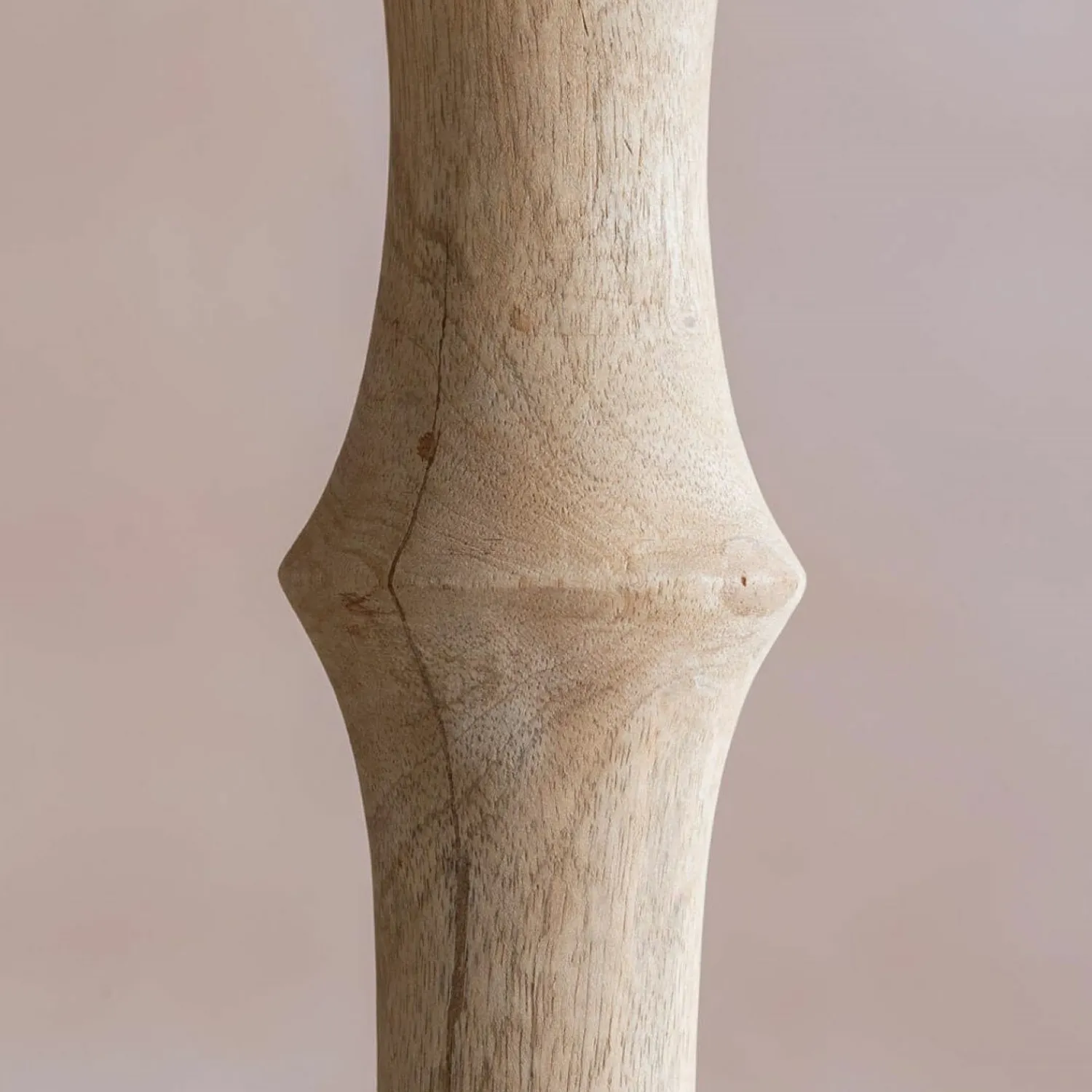 Graham & Green Wooden Bamboo Table Lamp Medium