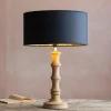 Graham & Green Wooden Bamboo Table Lamp Small