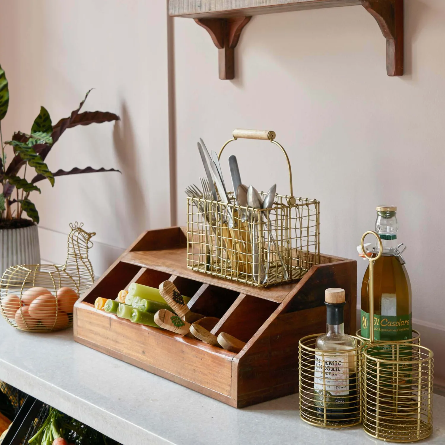 Graham & Green Wooden Storage Box