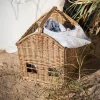 Graham & Green Woven Willow House Storage Basket