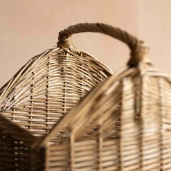 Graham & Green Woven Willow House Storage Basket