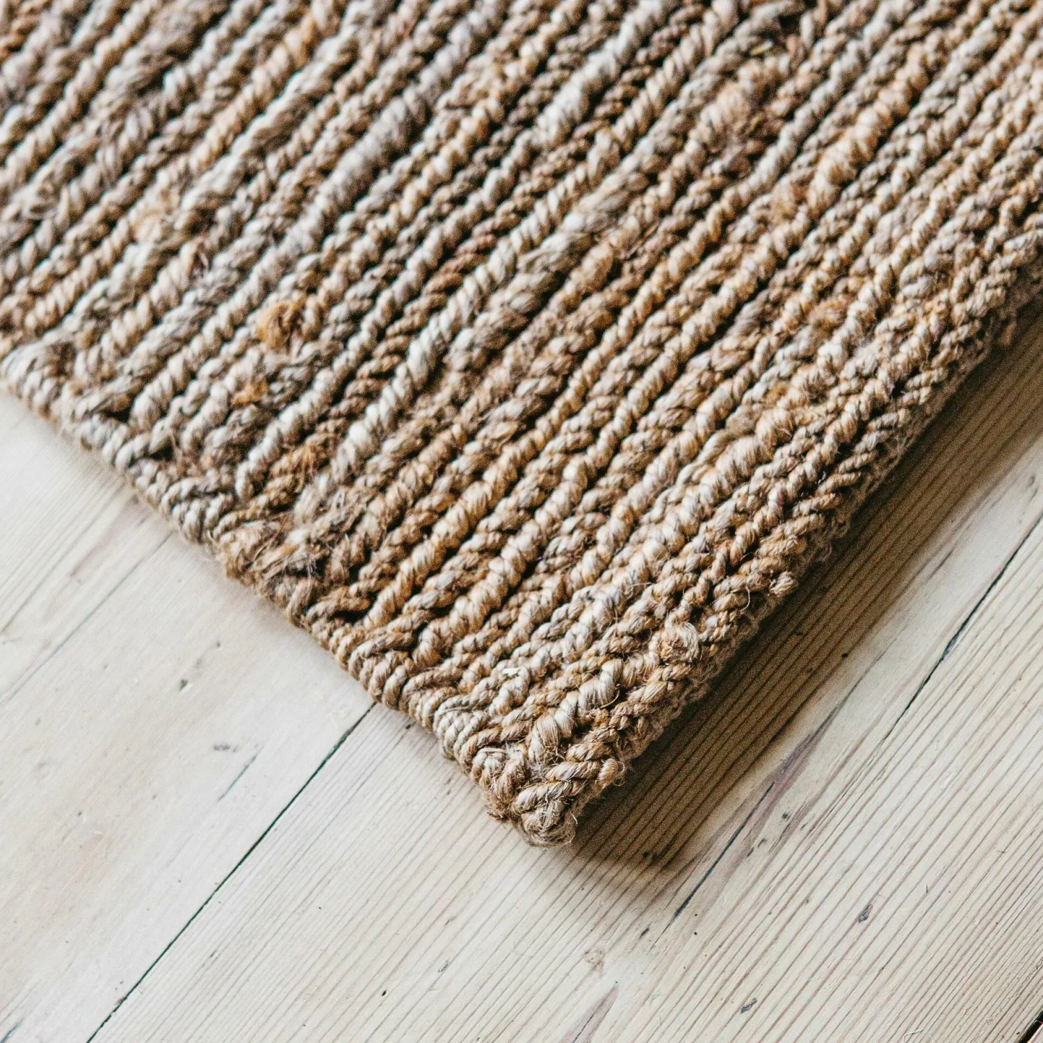 Graham & Green Yaro Natural Woven Hemp Rug 170 x 240cm