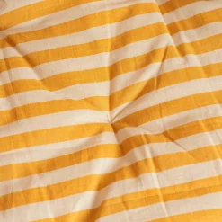 Graham & Green Yellow Candy Stripe Small Seat Mat