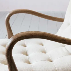 Graham & Green York Natural Linen Armchair