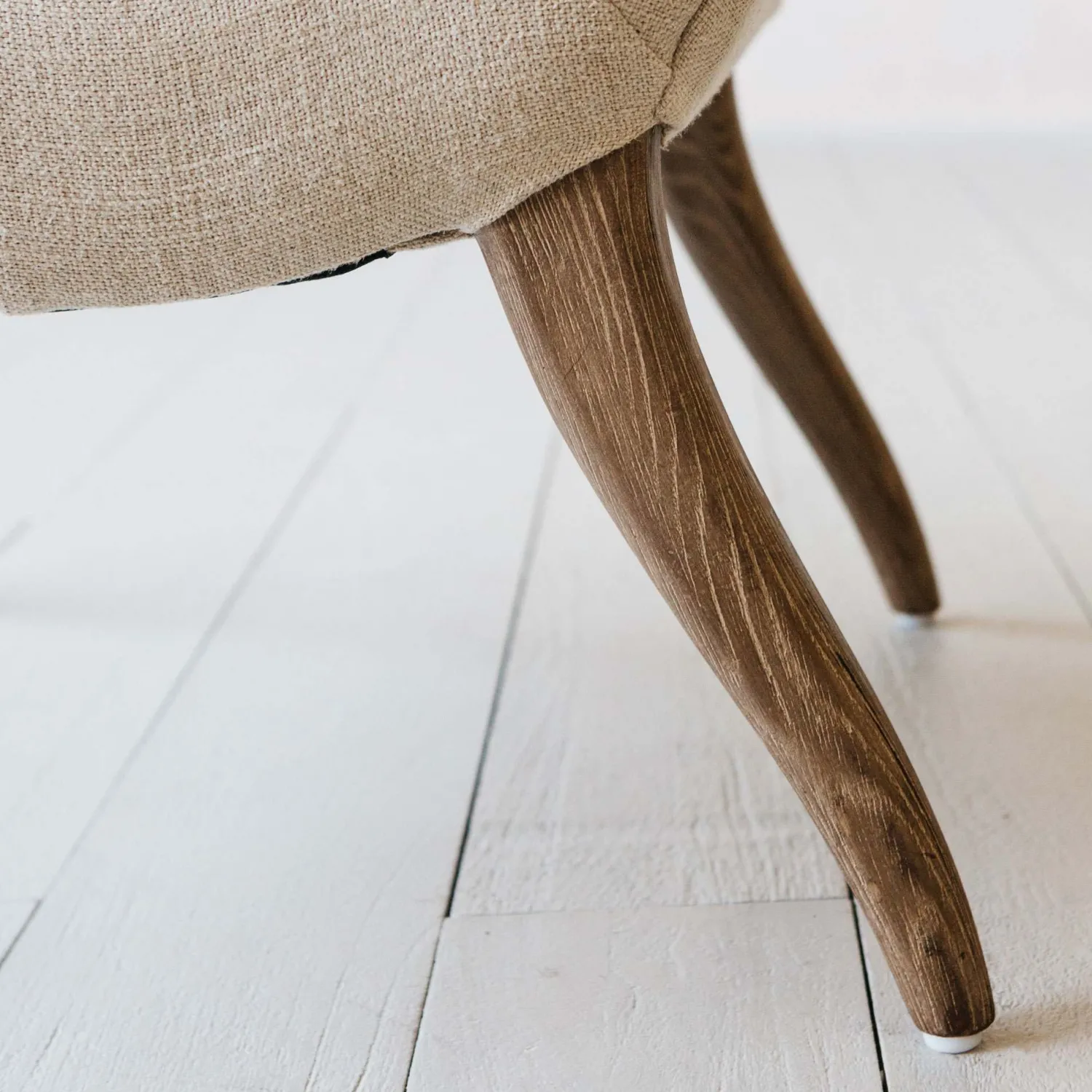 Graham & Green York Natural Linen Armchair