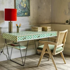 Graham & Green Zarina Handmade Bone Inlay Desk